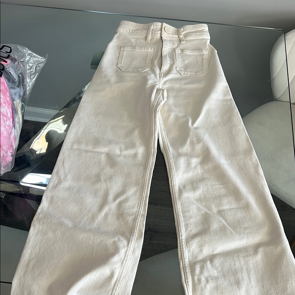 Women's cream Jeans